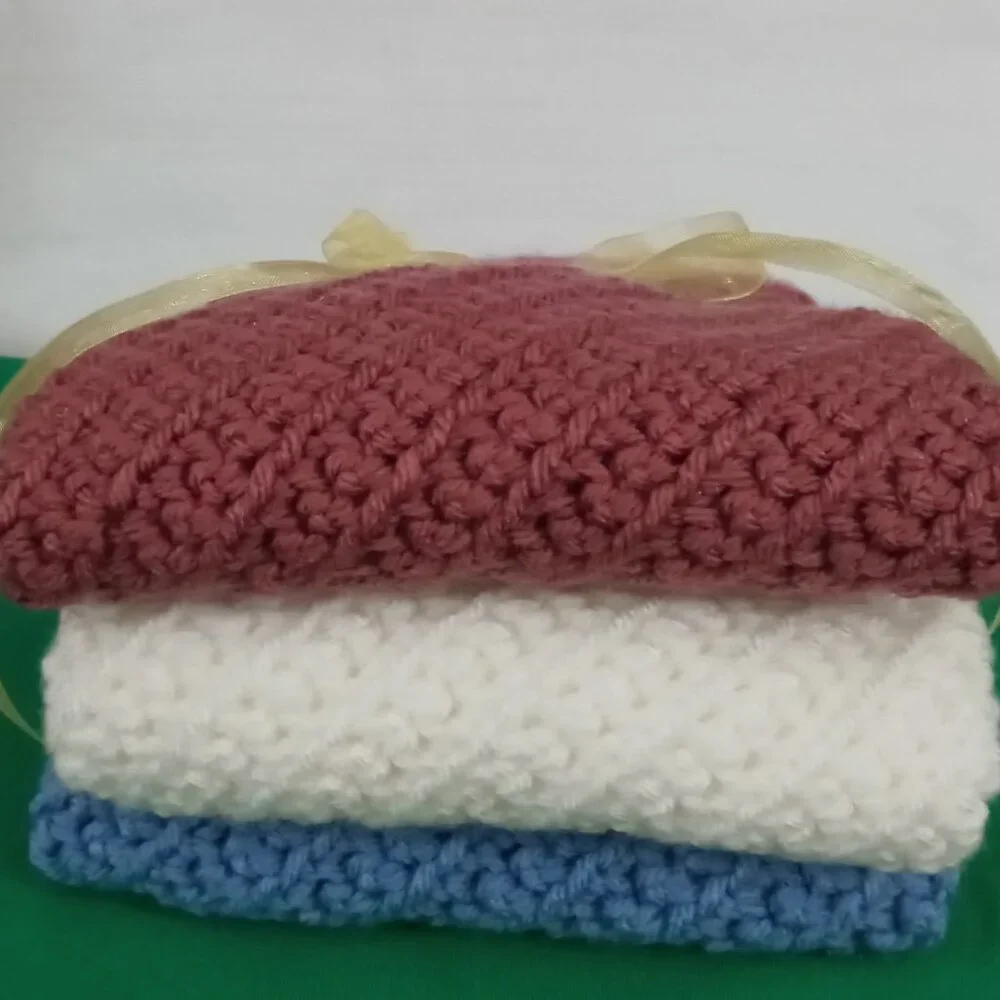 WASHCLOTH SET (3-pacK )
